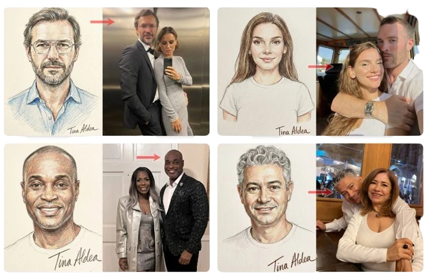 tina aldea soulmate sketch vs real person results usa verified clients